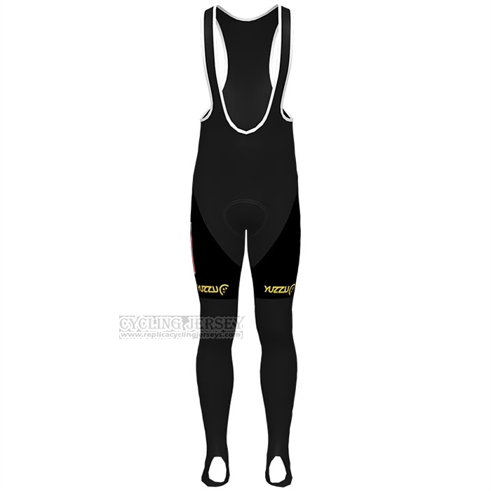 2022 Cycling Jersey Lotto Soudal Black Long Sleeve and Bib Short